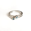 Birthstone Ring- set of 2