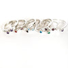 Birthstone Ring - set of 5