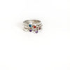 Birthstone Ring - set of 5