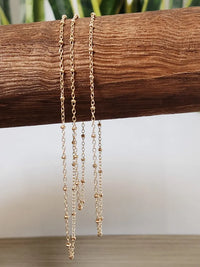 Satellite Chain Anklet - Gold Filled