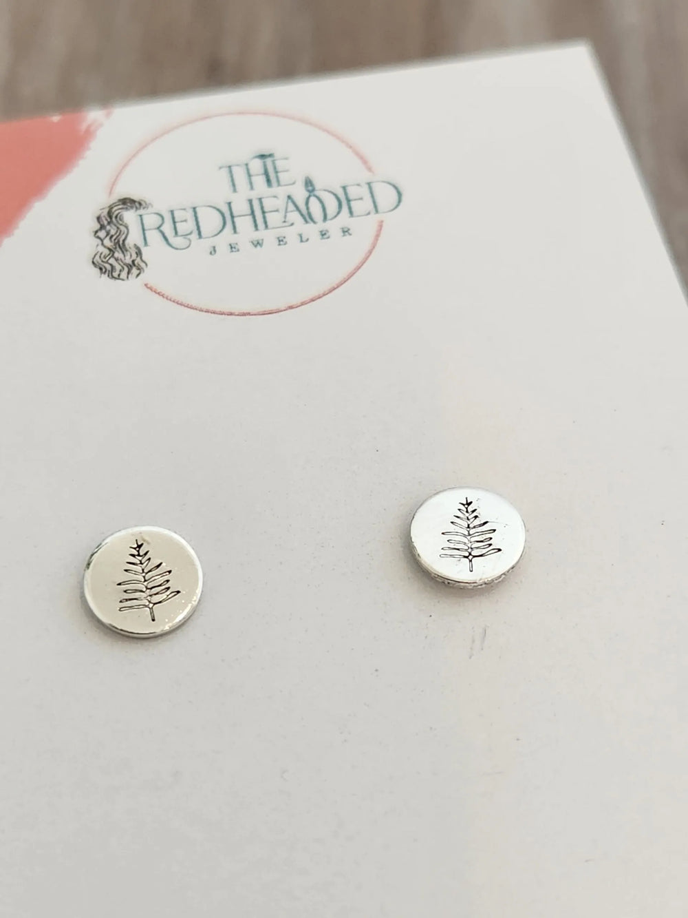 Small Design Stamped Studs