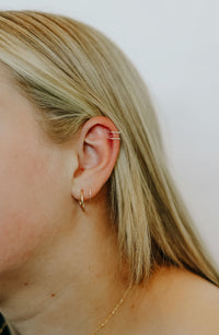 Large Loop Twists - Gold Filled