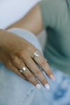 Personalized Square Ring