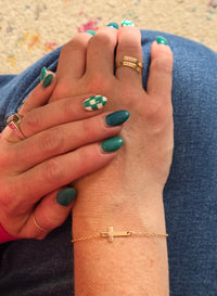 Cross Bracelet - Gold-Filled