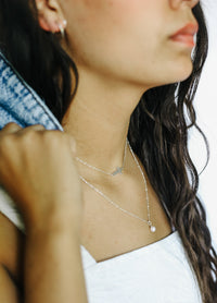 Cross Necklace - Sterling Silver
