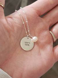 God’s Girl Necklace - Sterling Silver