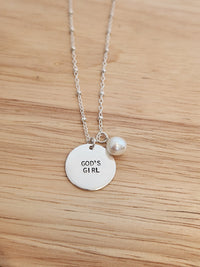 God’s Girl Necklace - Sterling Silver