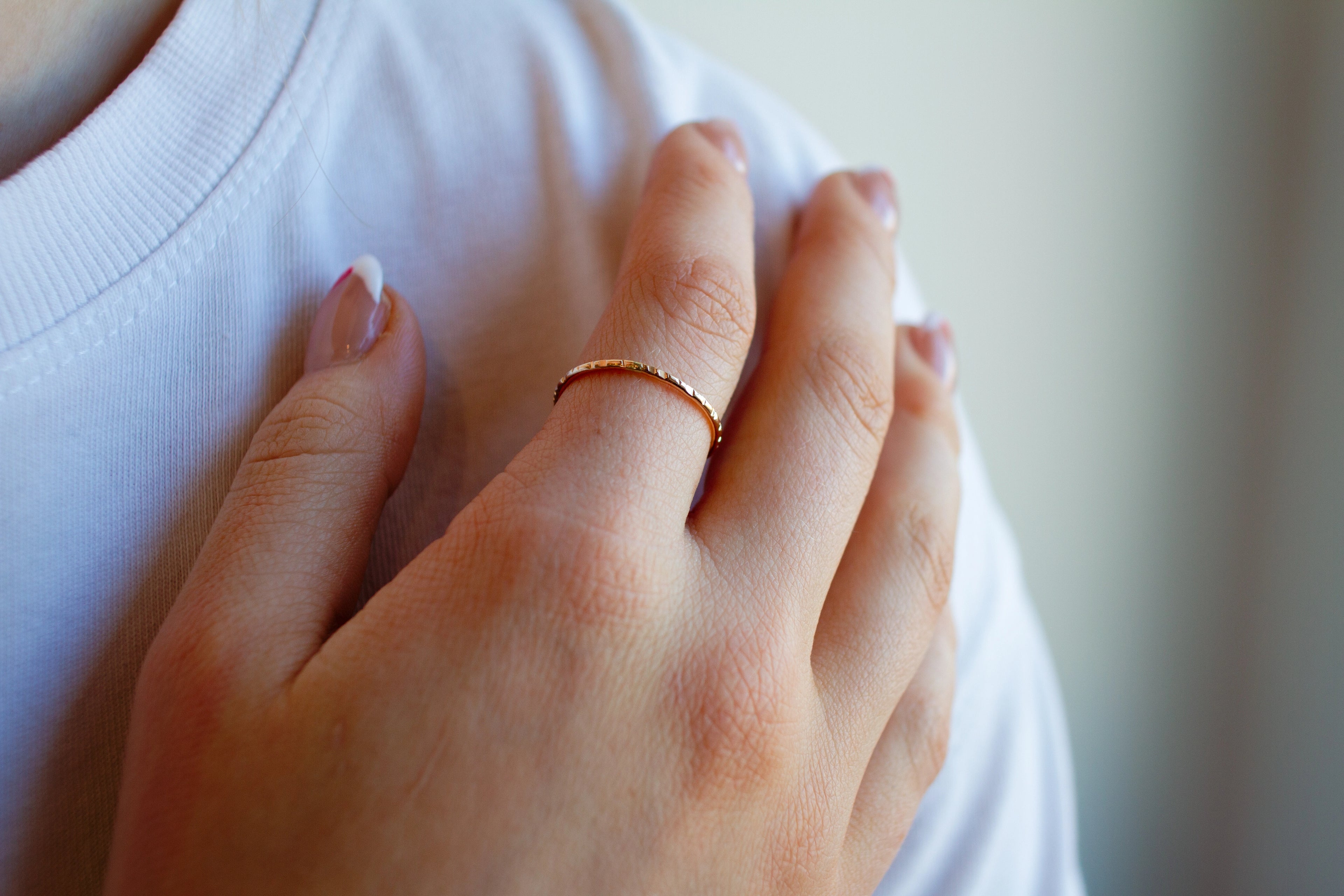 Stacking Rings – set of 3 - Gold Filled