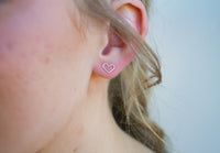 Heart Earrings - Gold Filled