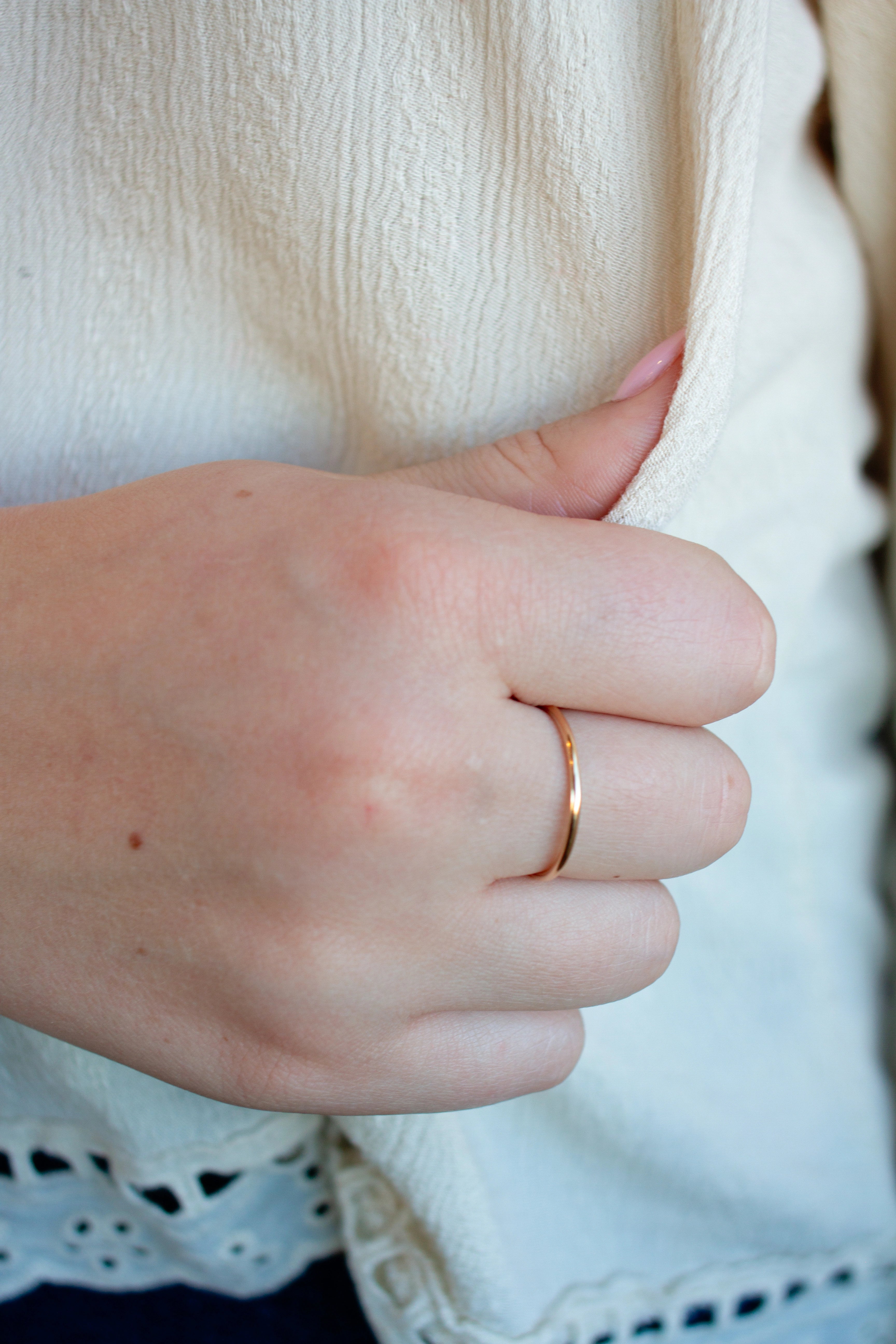 Stacking Rings – set of 3 - Gold Filled