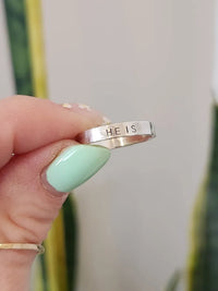 He Is Ring - Sterling Silver