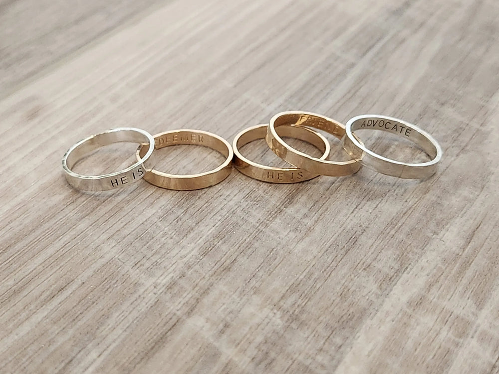 He Is Ring - Gold Filled