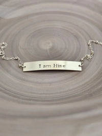 I am His Bracelet - Gold Filled