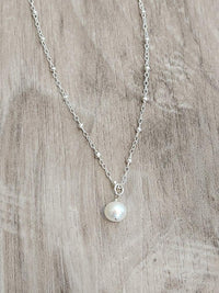 Pearl Necklace - Sterling Silver
