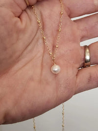 Pearl Necklace - Gold Filled