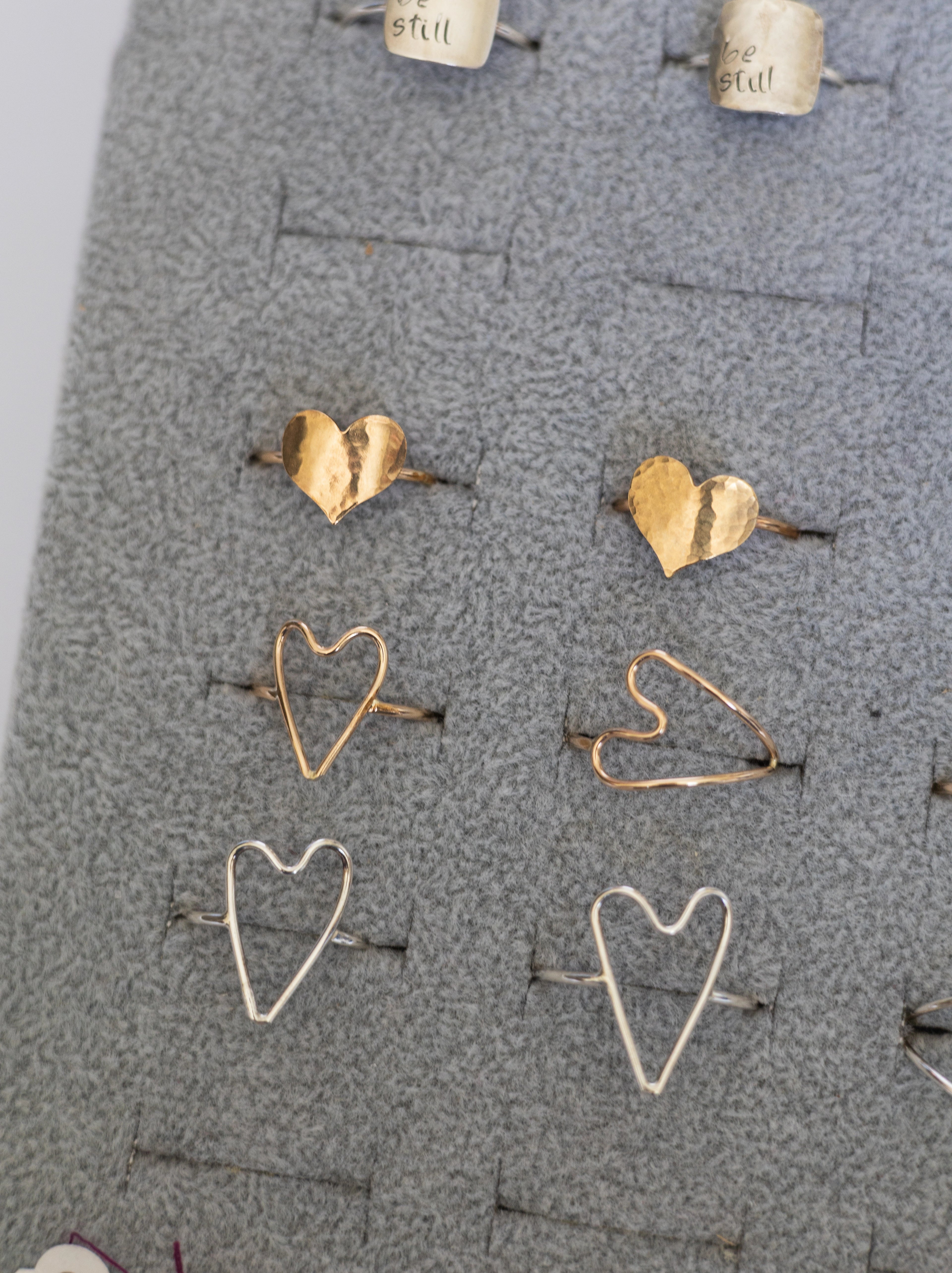 Heart Ring - Gold Filled