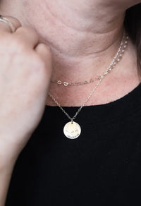 Heart Layering Chain - Sterling Silver