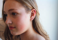 Large Loop Twists - Sterling Silver