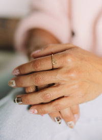 Noah Rainbow Ring - Gold Filled