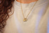 Tiny Initial Necklace