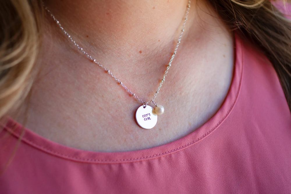 God’s Girl Necklace - Sterling Silver