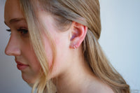 Twist Rope Loops - Sterling Silver