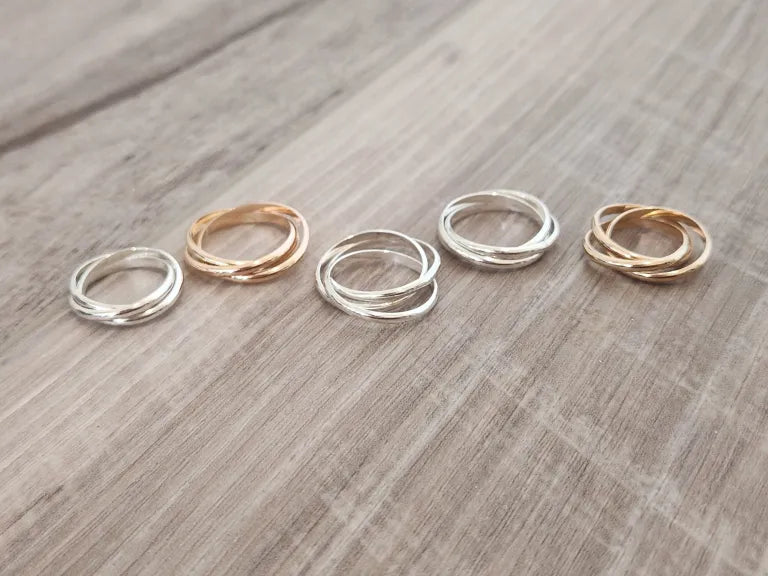 Rolling Ring - Gold Filled