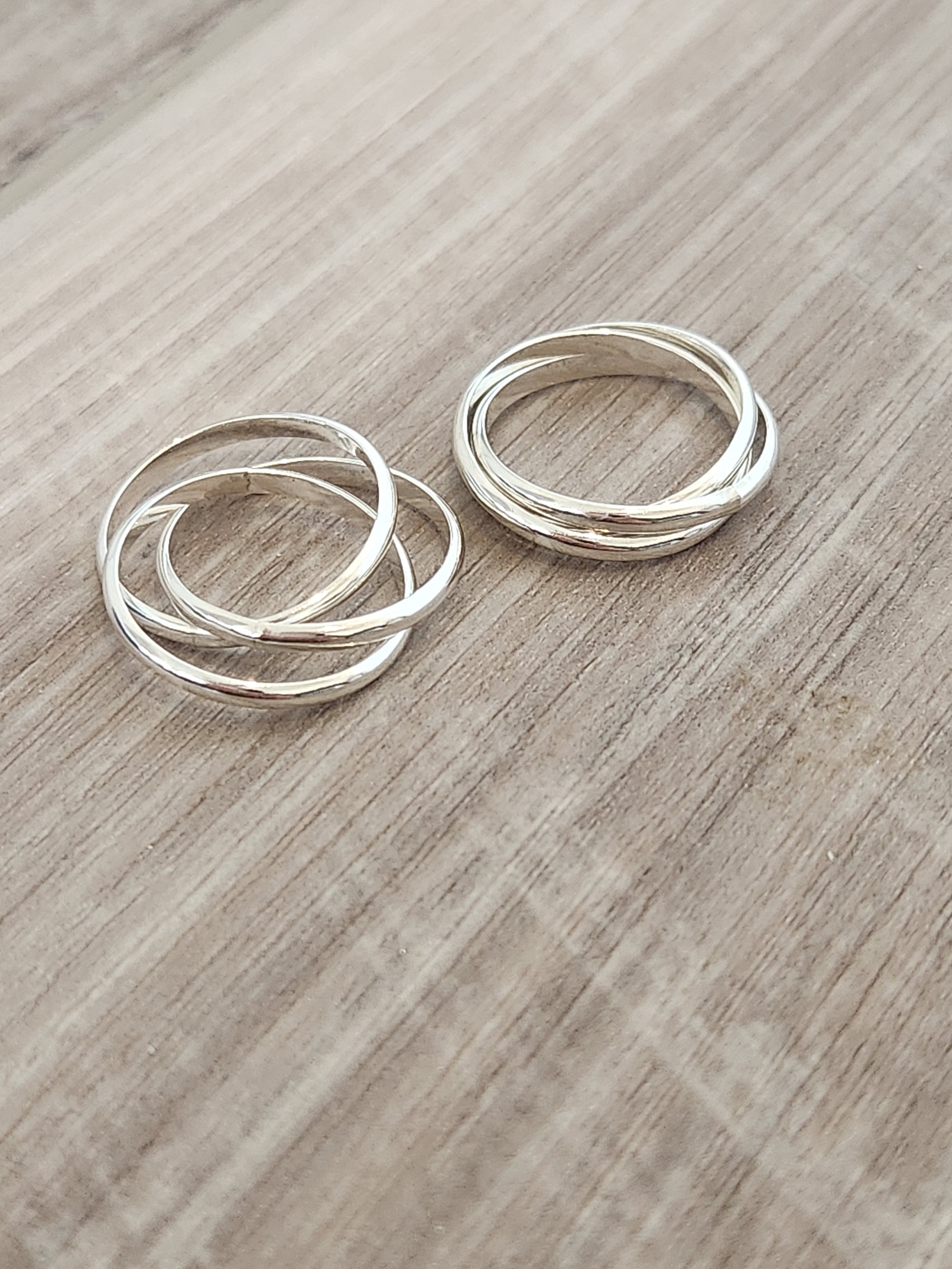 Rolling Ring - Sterling Silver