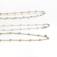 Satellite Layering Chain - Gold Filled
