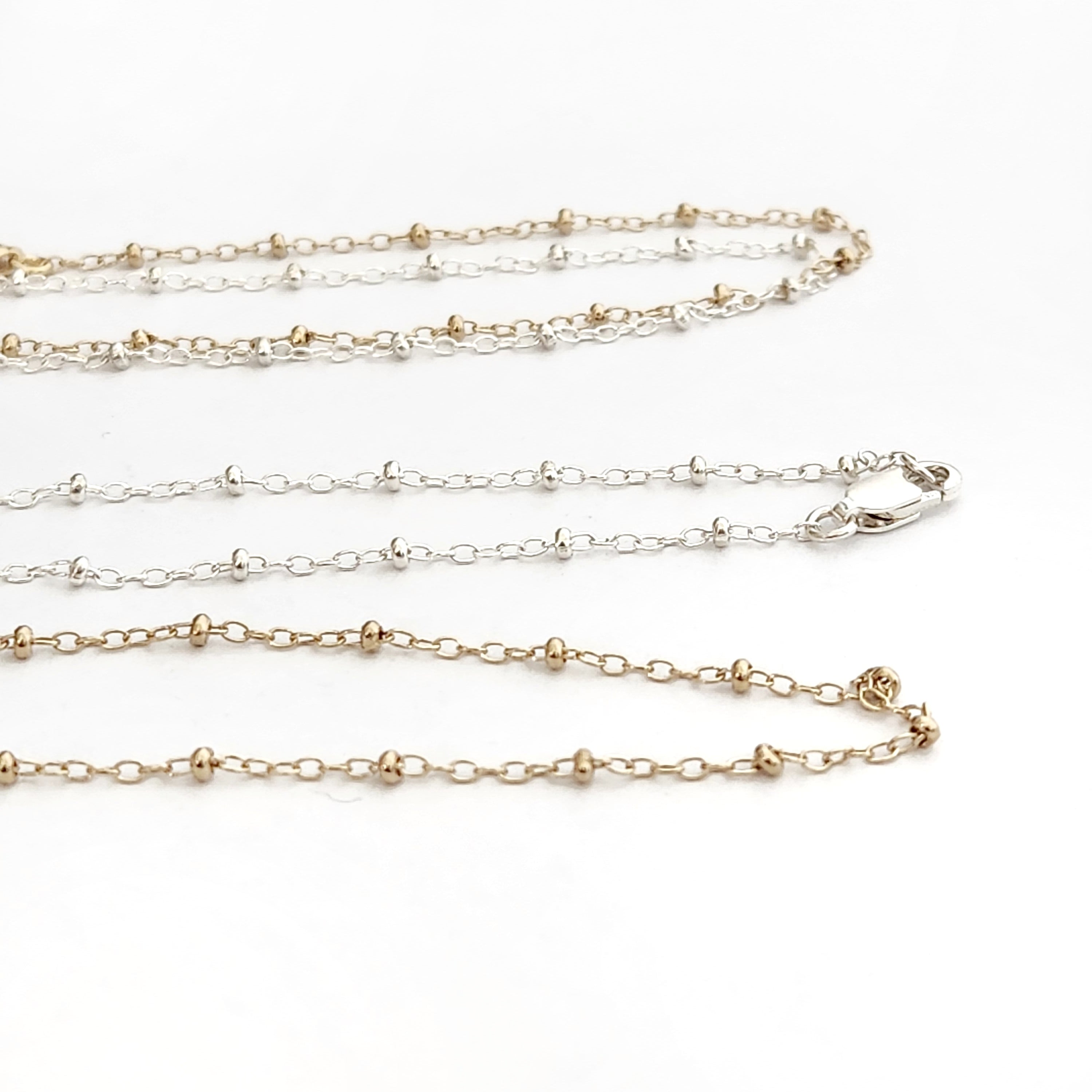 Satellite Layering Chain - Gold Filled