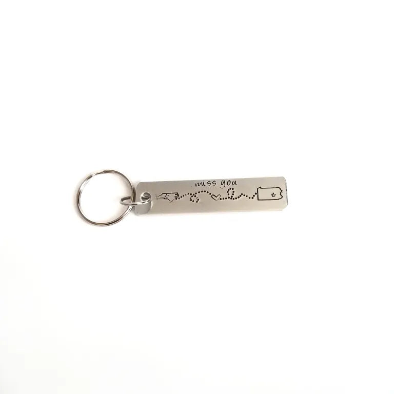 State to State Key Chain